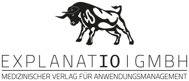 Logo Explanatio GmbH mit Stier-Signet